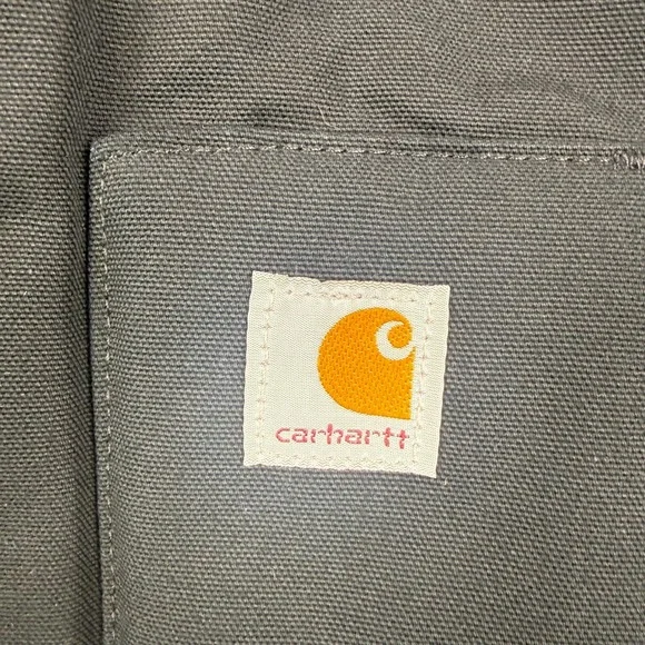 Carhartt Arctic Vest Mens 4XL Black Duck Canvas V01 Quilted Lined Workwear
